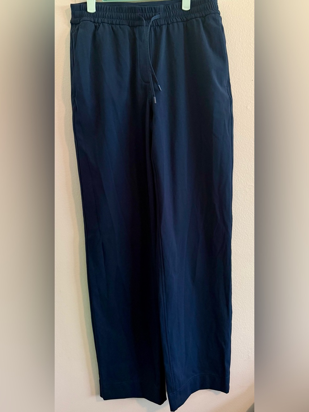 Lululemon Luxtreme Mid-Rise Straight-Leg Trouser in True Navy